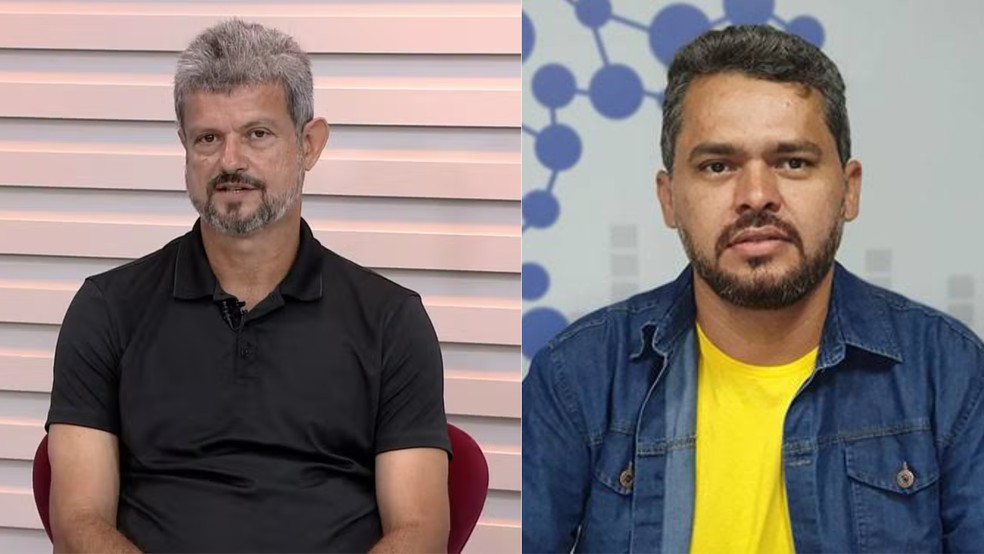 Pré-candidatos ao governo do Estado Saulo Arcangeli (PSTU) e Enilton Rodrigues (PSOL) — Foto: Reprodução/Redes Sociais/TV Mirante
