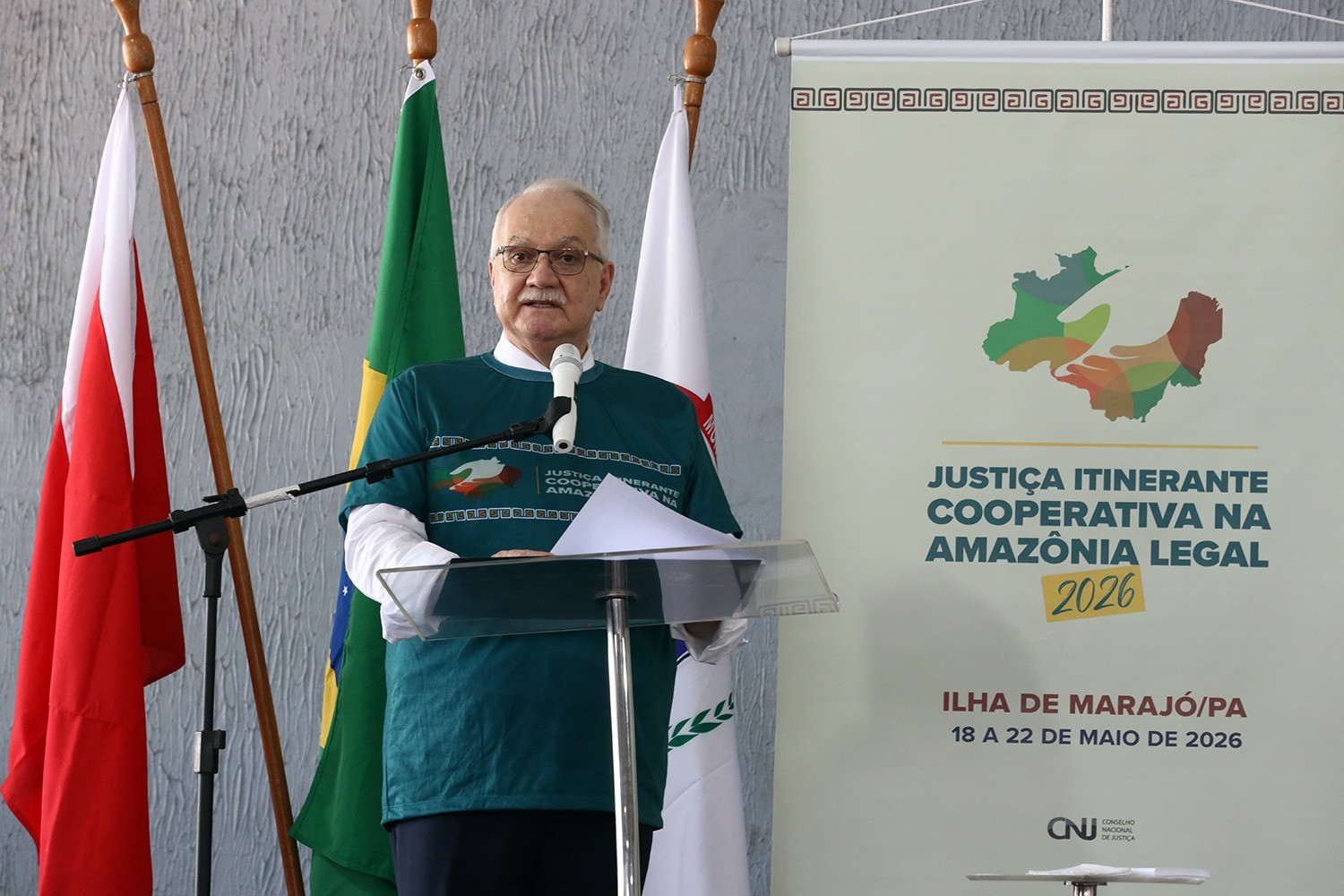 ‘Devemos pedir licença e escutar’: ministro Edson Fachin fala sobre mutirão do CNJ com 12 mil atendimentos no Marajó
