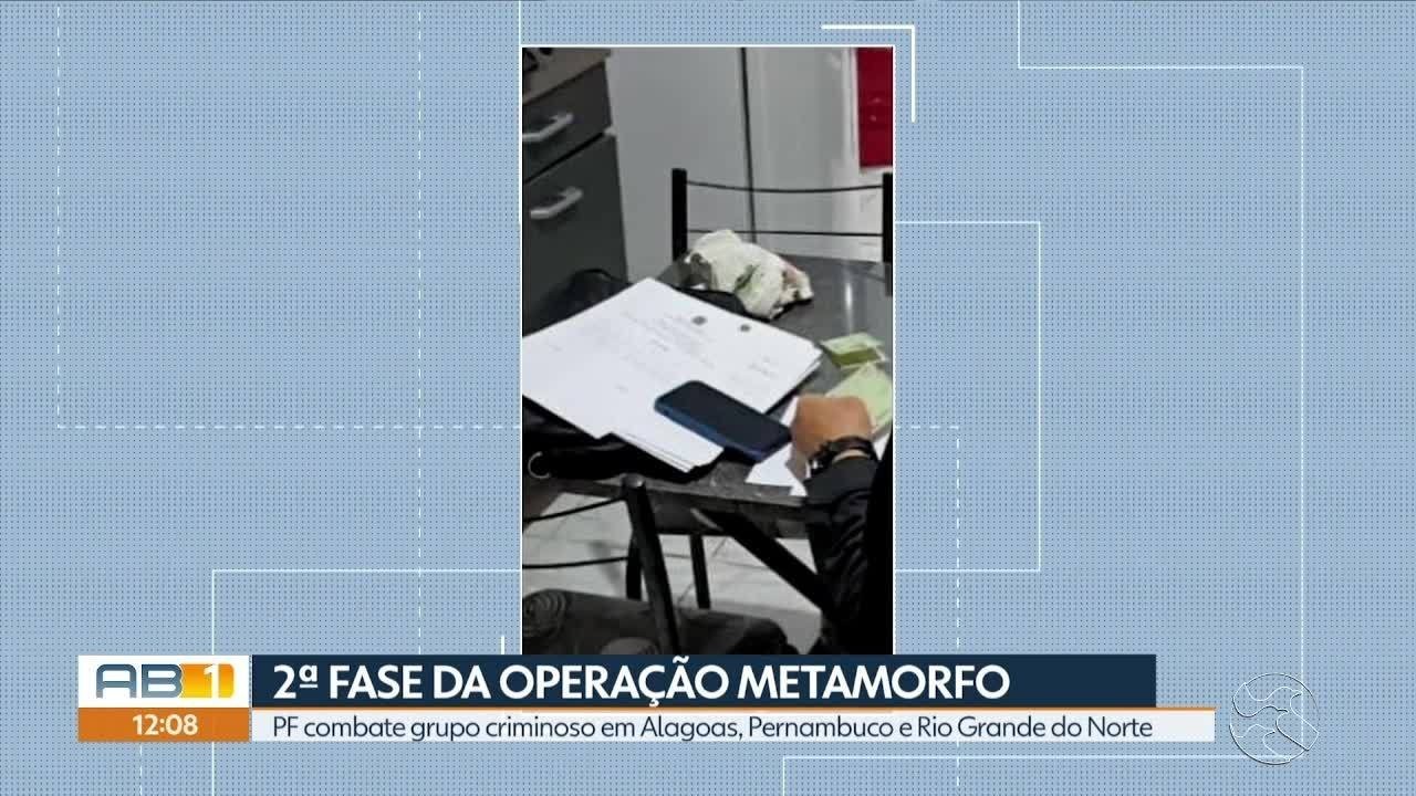 PF faz nova fase da Operação Metamorfo contra tráfico de drogas e lavagem de dinheiro em AL, PE e RN