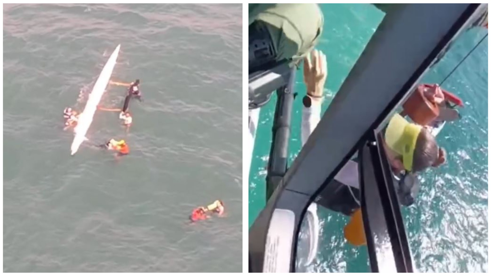 Canoa vira no mar e seis pessoas ficam à deriva, no Ceará