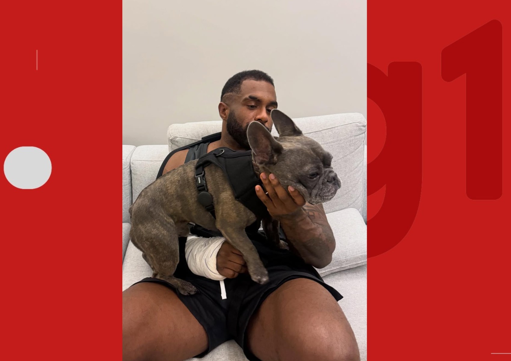 Baco Exu do Blues tranquiliza fãs após passar por cirurgia e aparece com braço imobilizado: 