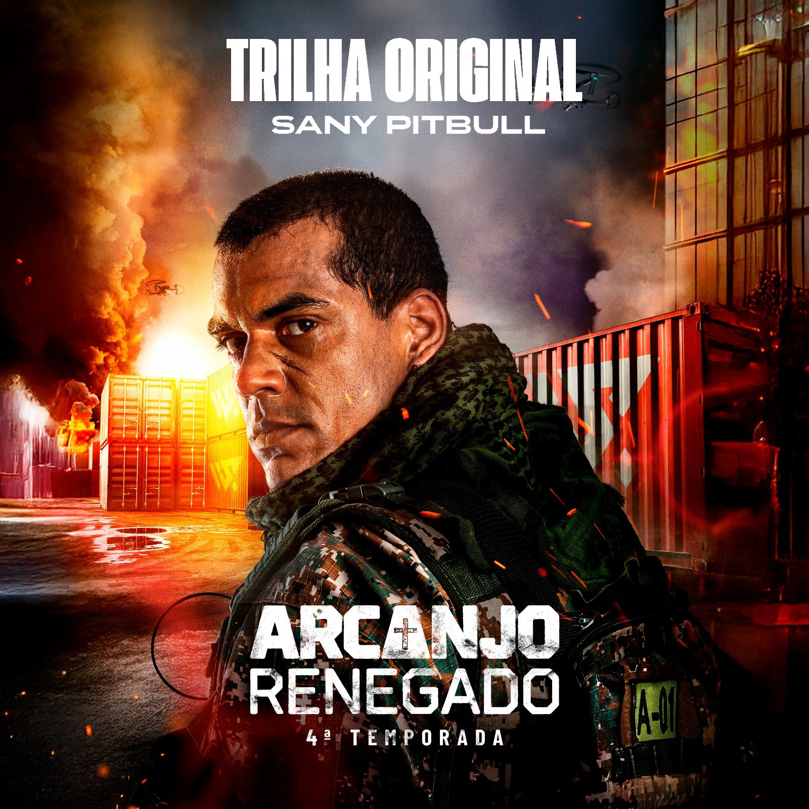 Sany Pitbull alinha 50 temas no álbum com a trilha sonora original da quarta temporada da série ‘Arcanjo renegado’