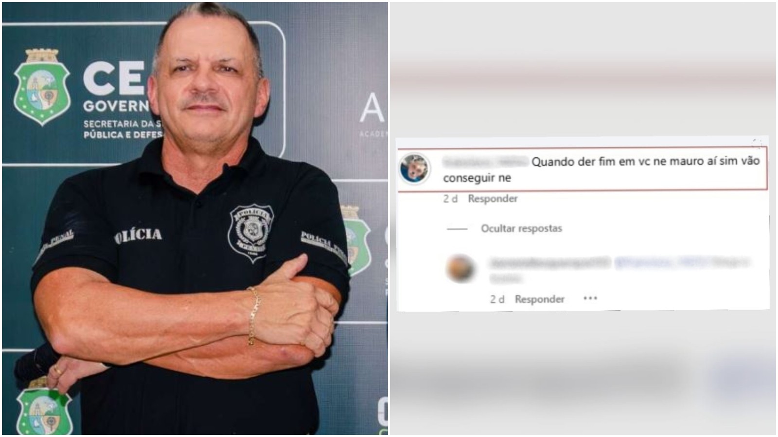 Membro do CV é alvo de operação da PF após ameaçar secretário de Administração Penitenciária do Ceará