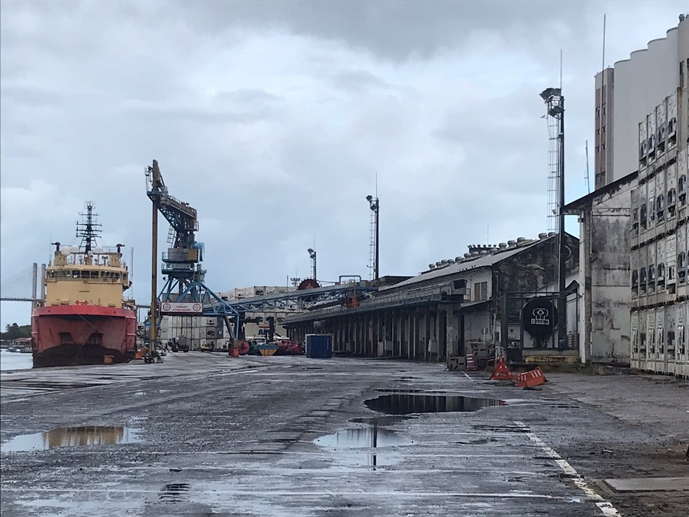 Porto de Natal — Foto: Geraldo Jerônimo/Inter TV Cabugi