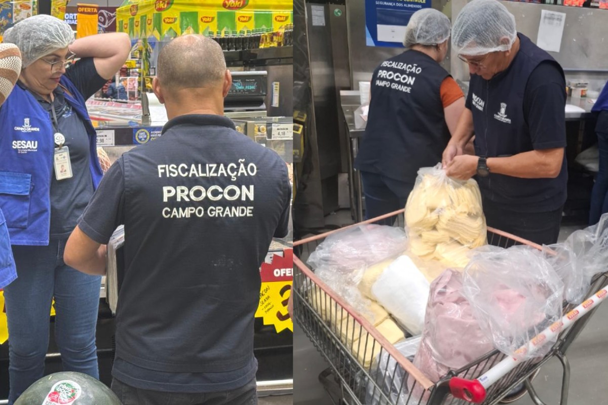 Fiscalização apreende 650 kg de carnes e frios irregulares em atacadista de Campo Grande