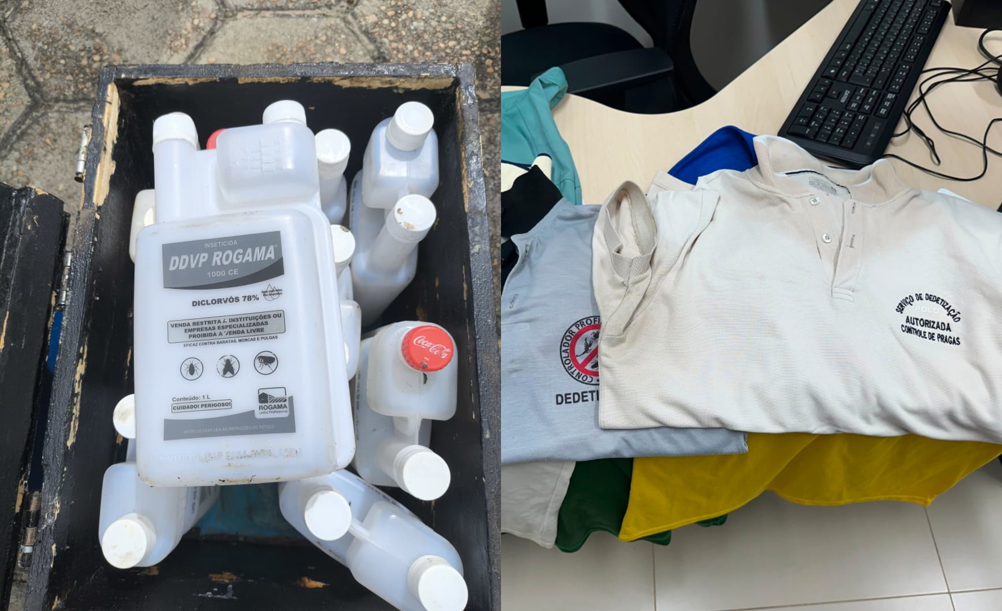 Homens suspeitos de cobrar até R$ 8 mil por dedetização são investigados em Roraima