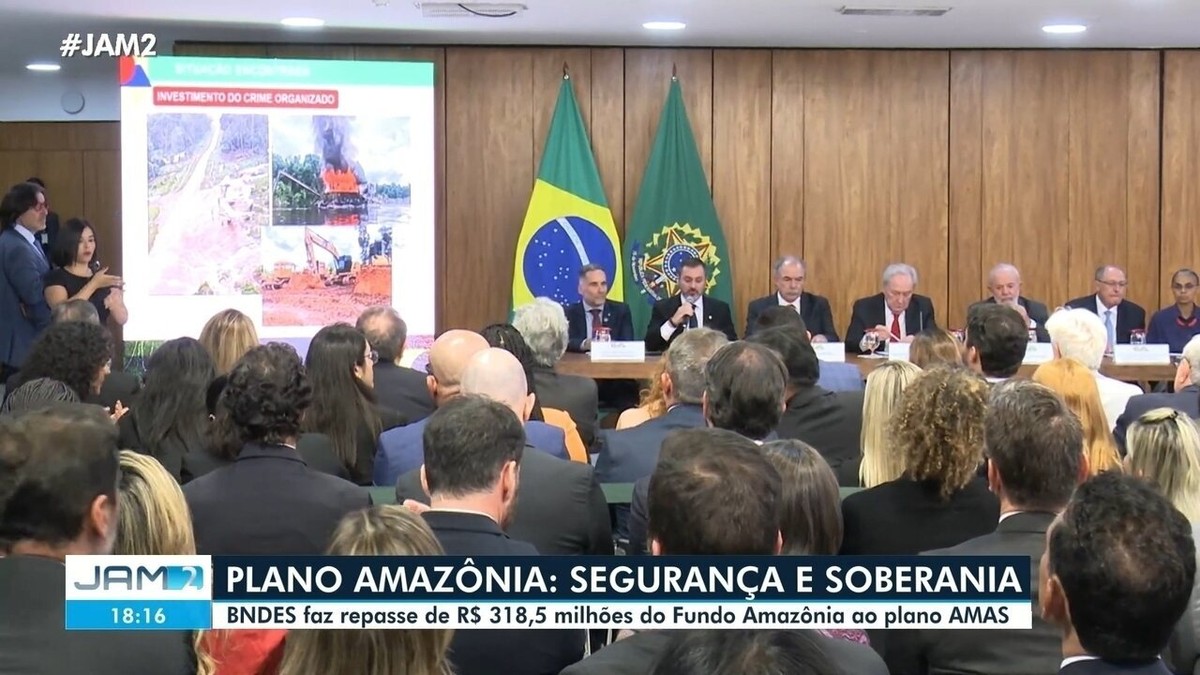 Primeira liberação de recursos para o 'Plano Amazônia' é assinada; valor é de R$ 318 milhões