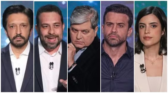 Candidatos à Prefeitura de SP apostam em padrinhos políticos e biografias no início das propagandas eleitorais na TV