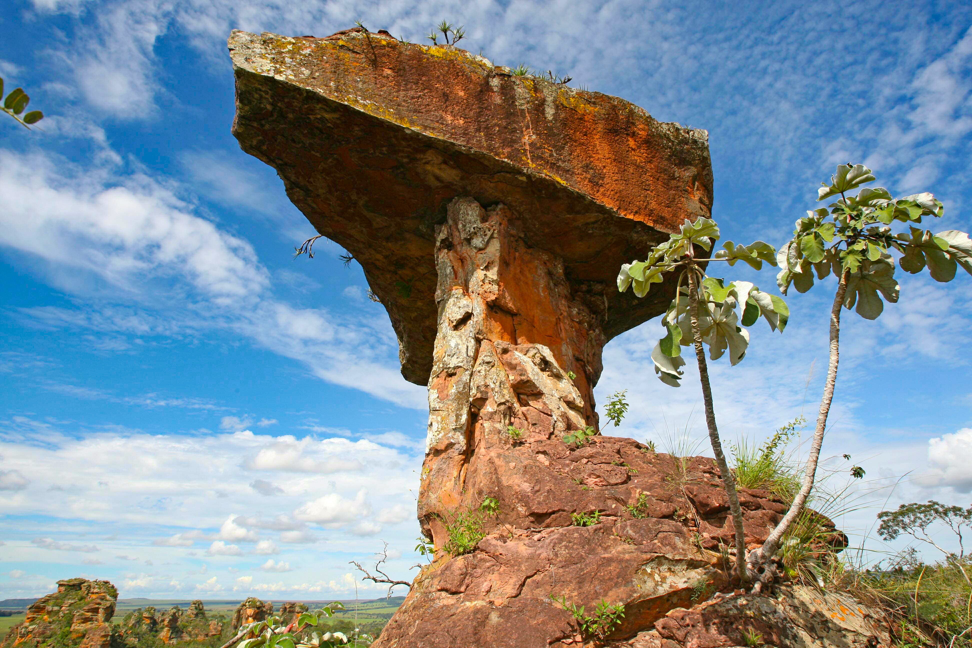 Pedra da Bigórna — Foto: Weimer Carvalho/O Popular