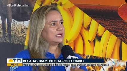 Lojas agropecuárias têm até o final de março para atualizar cadastro com a Adapec
