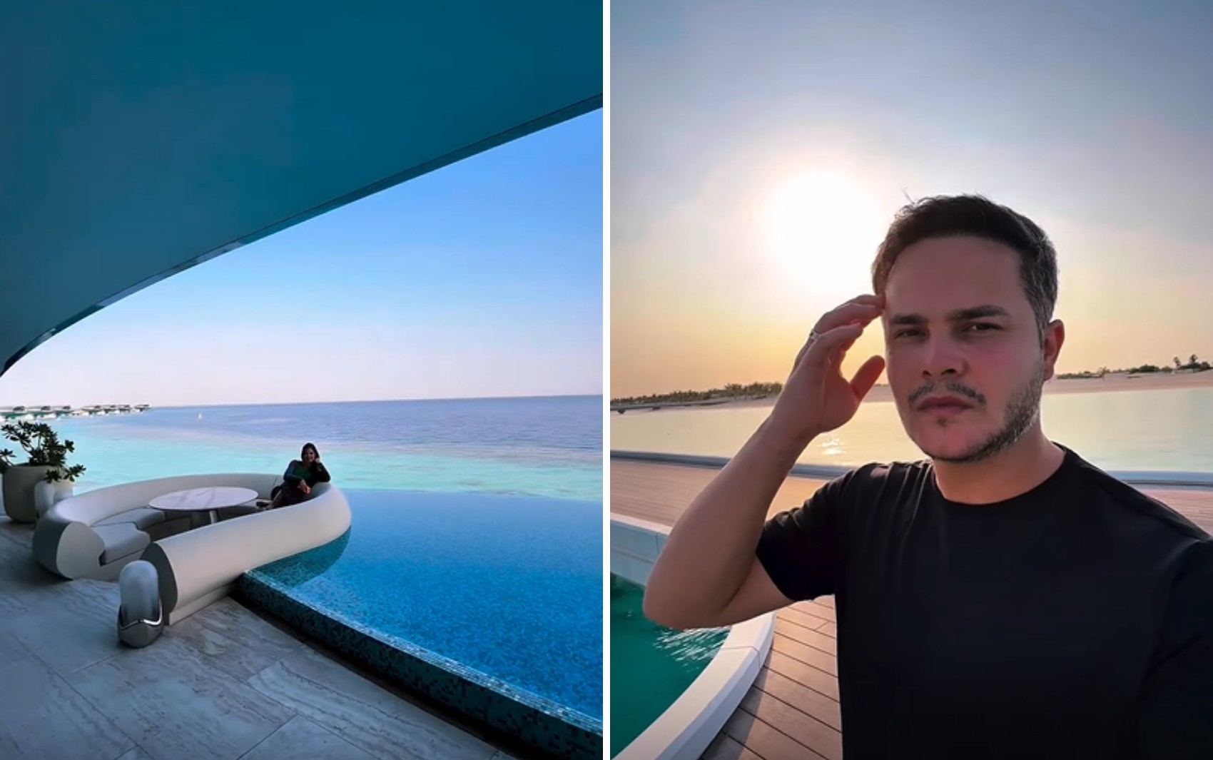 Sertanejo Matheus, da dupla com Kauan, mostra hotel de luxo na Arábia com diárias de mais de R$ 20 mil 