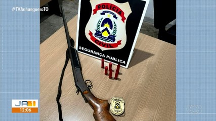 Suspeito de ameaçar mulher com espingarda é preso pela Polícia Civil