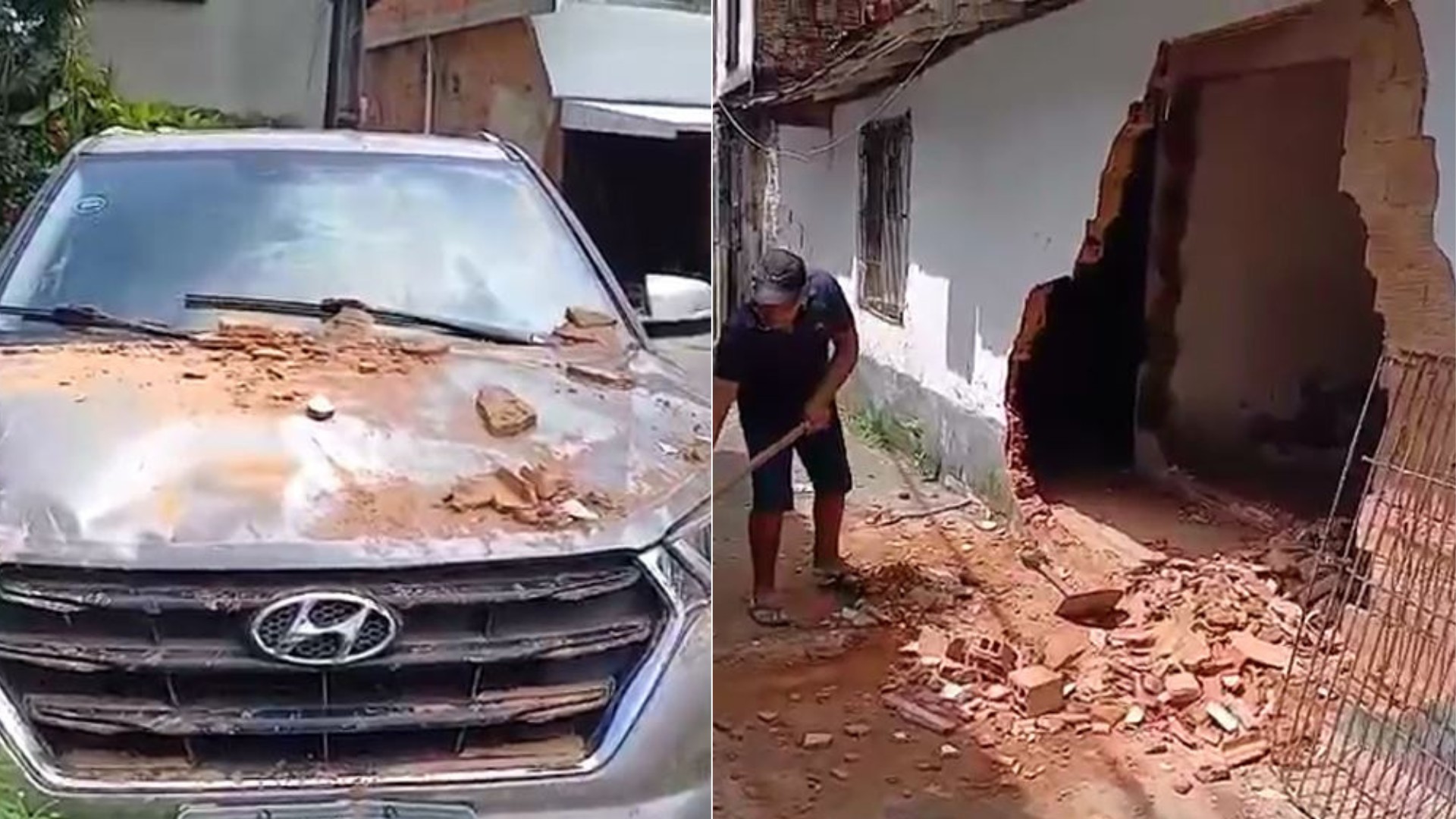 VÍDEO: Motorista de aplicativo perde controle de carro e invade casa no bairro São Francisco, em São Luís