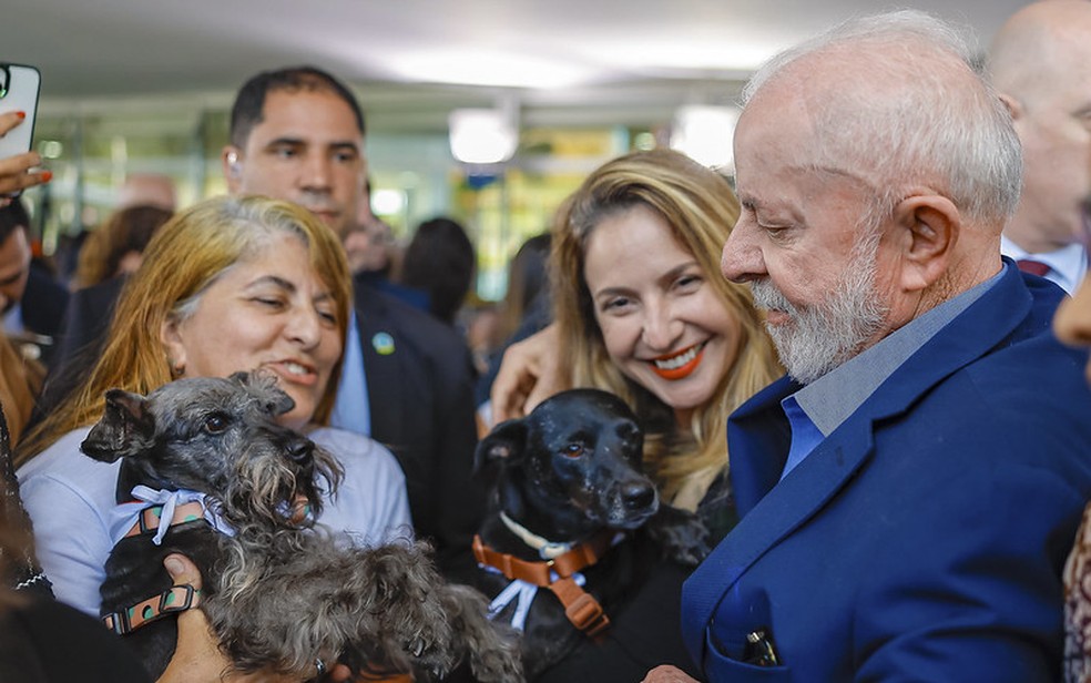 Presidente Lula durante cerimônia de lançamento do sistema. — Foto: Ricardo Stuckert/PR