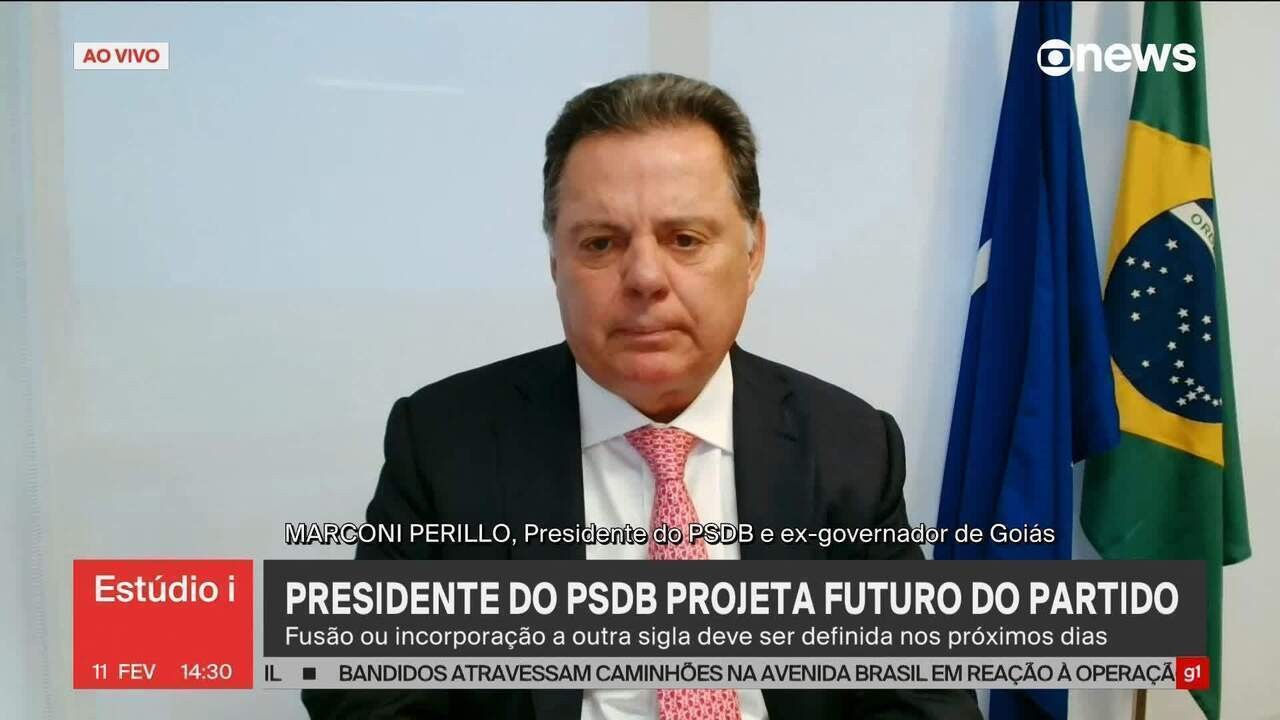 'Ideal seria seguirmos solo, mas ficamos pequenos', diz presidente do PSDB sobre possível fusão