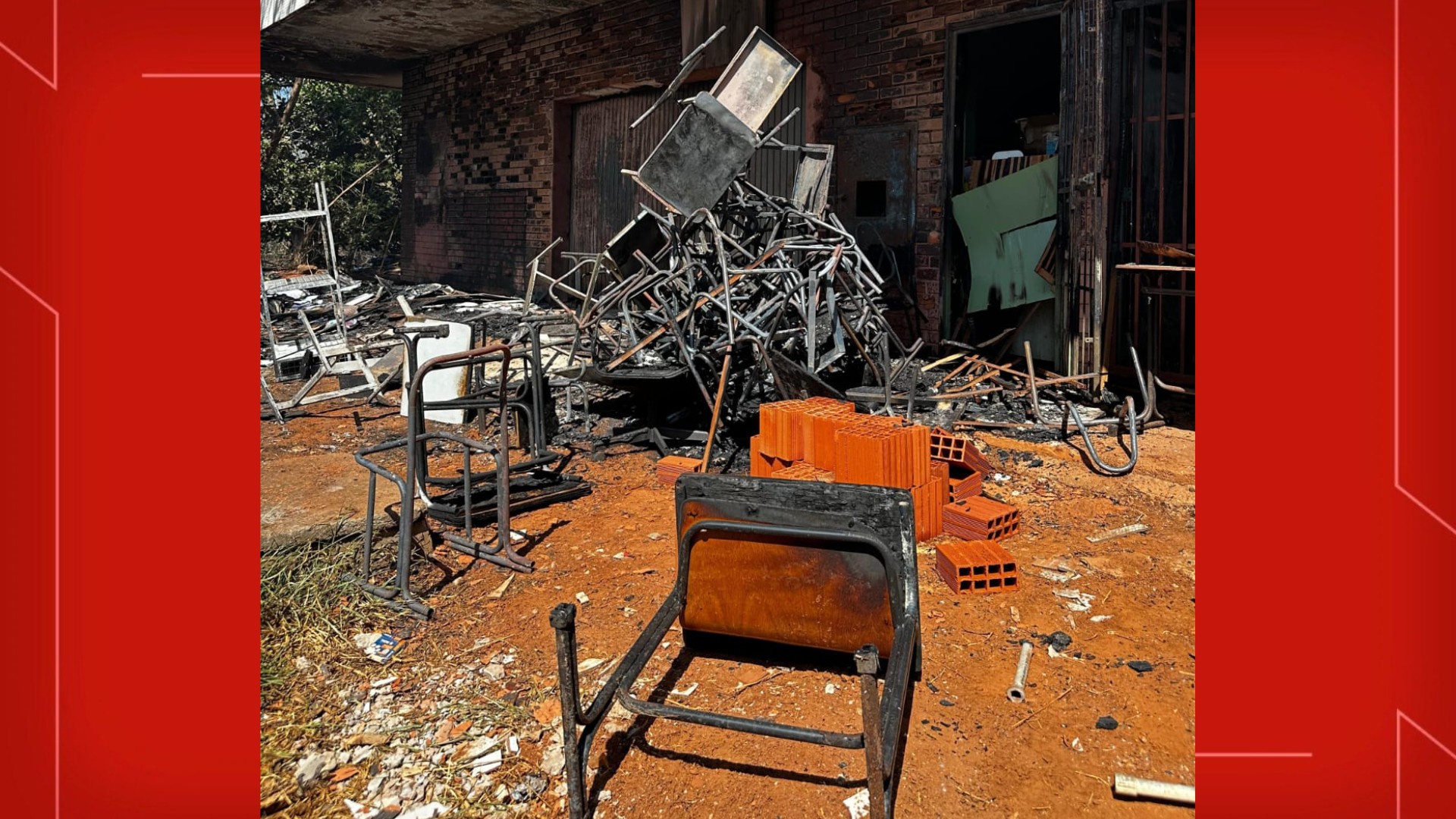 VÍDEO e FOTOS: incêndio atinge parte de escola pública na Asa Norte, em Brasília