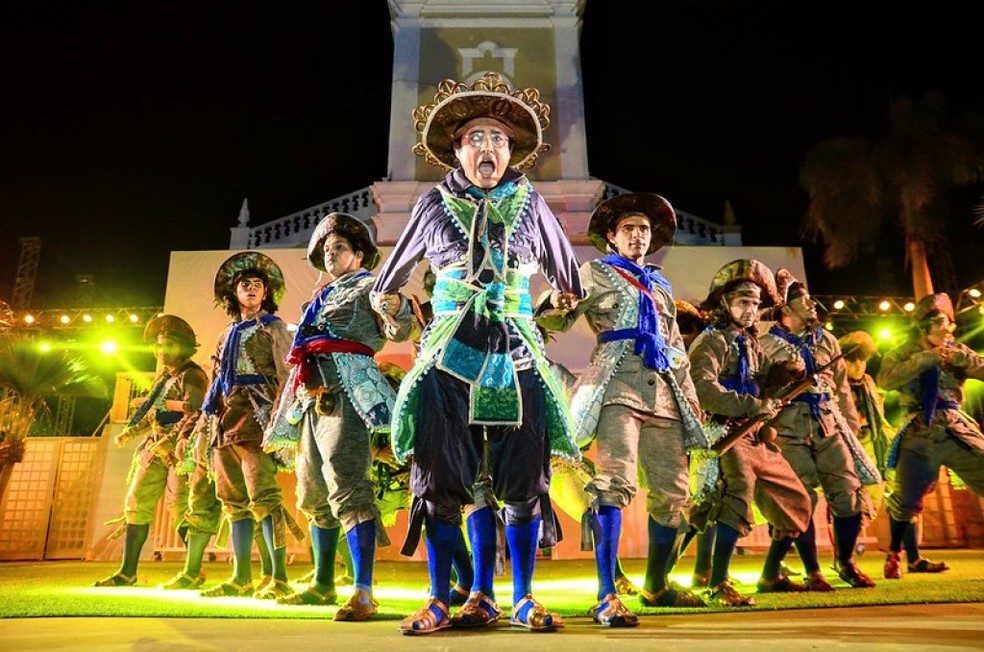 Apresentação cultural em Mossoró — Foto: Secom/PMM/ARQUIVO