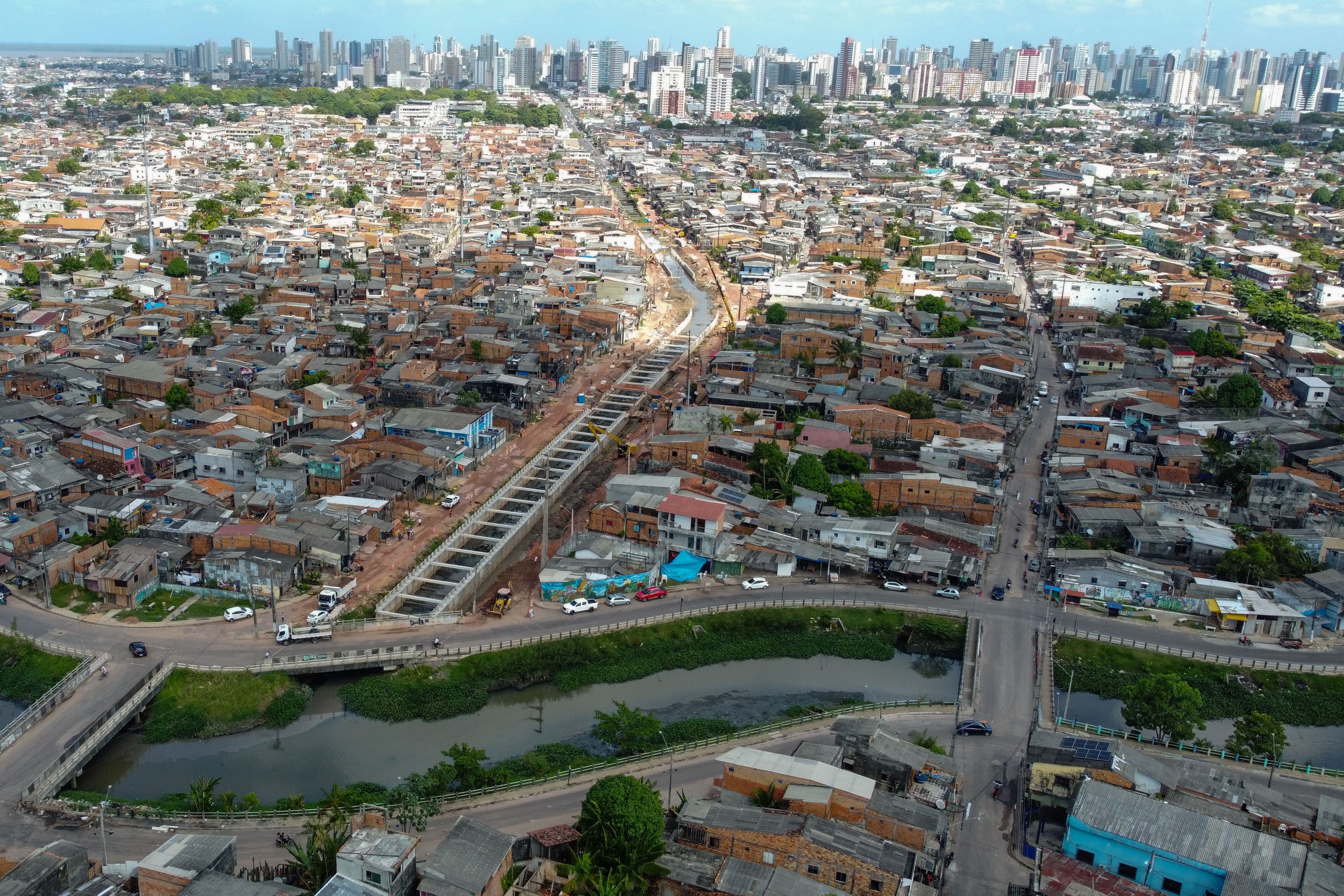 Obras da COP 30: Conheça detalhes da macrodrenagem do Tucunduba, uma das maiores bacias de Belém