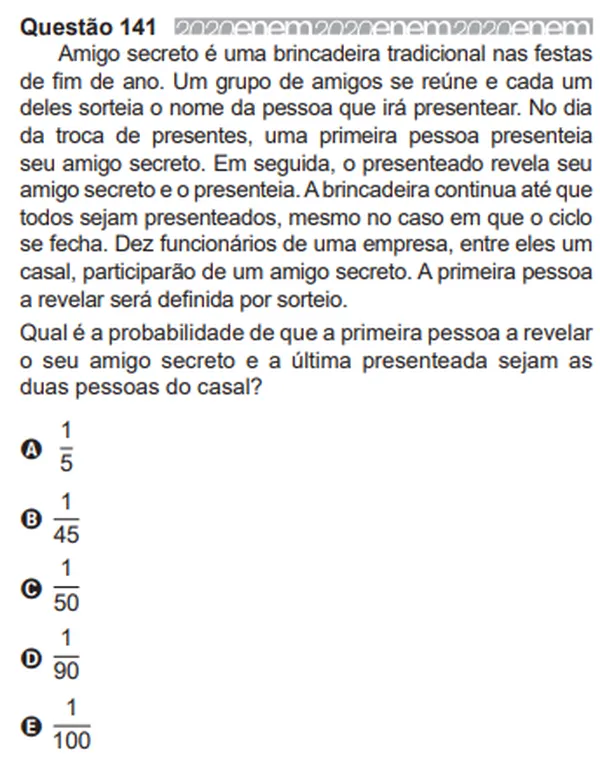 QUESTOES+ENEM+MATEMATICA+2009+-+2013 - Matemática