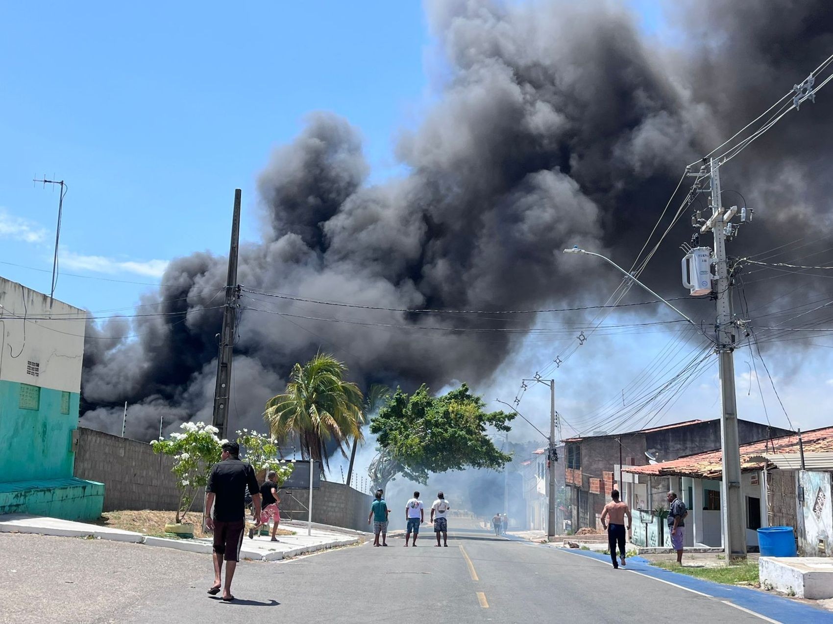 Incêndio é registrado Zona Oeste de Aracaju