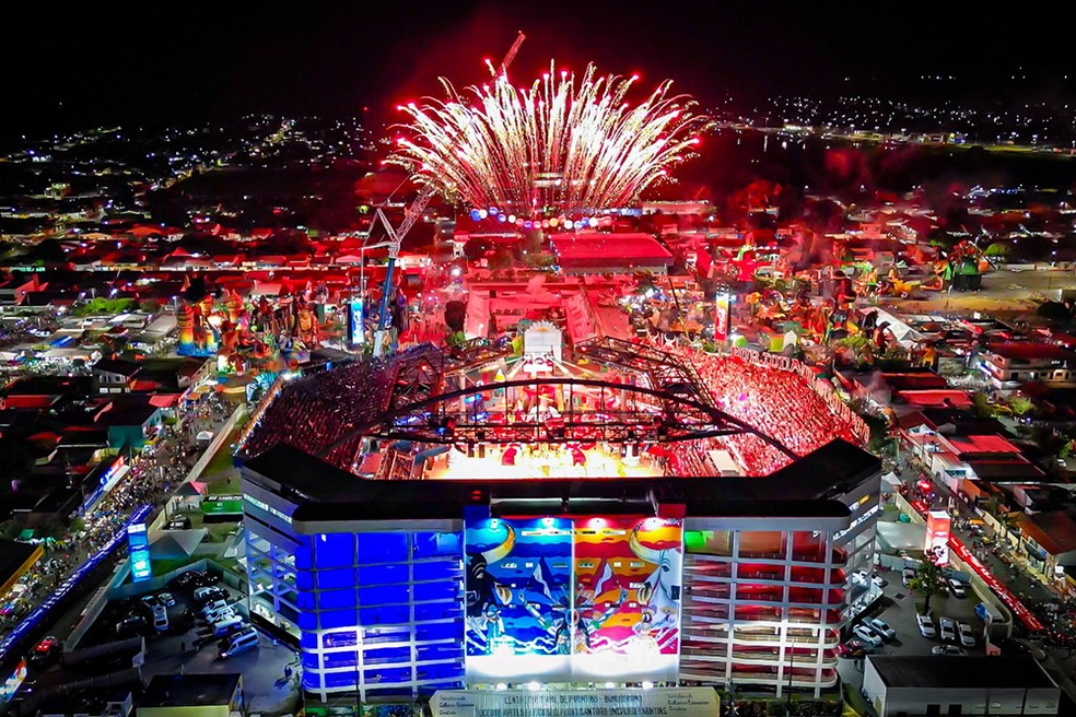 Bumbódromo de Parintins. — Foto: Divulgação/Prefeitura de Parintins