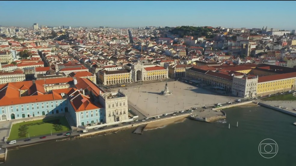 Portugal dificulta concessão de cidadania para imigrantes, inclusive brasileiros — Foto: Jornal Nacional/ Reprodução