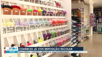 Reposição de material escolar aquece vendas antes da volta às aulas