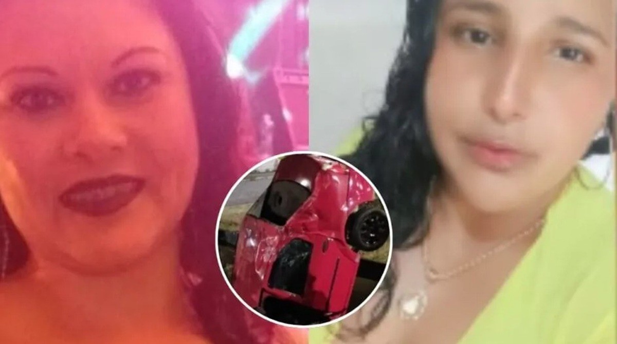 Quem eram as duas mulheres que morreram após carro sair de pista, capotar e cair em córrego em SC