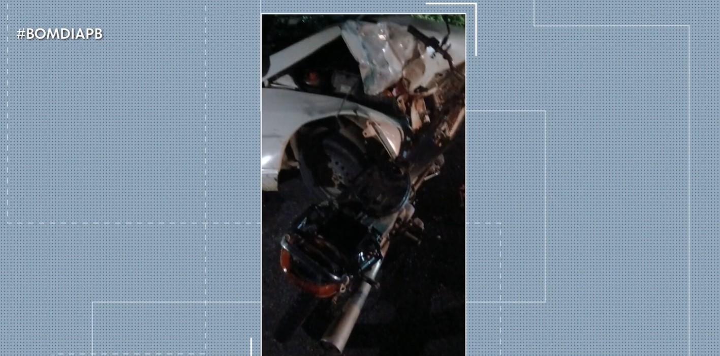 Motociclista morre após colisão com carro, no Sertão da Paraíba