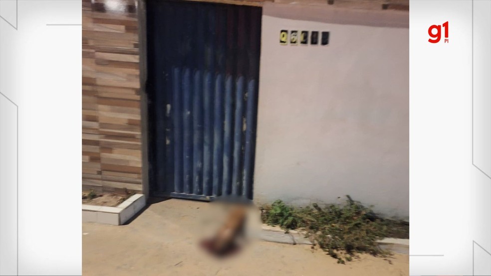 Ataque a tiros deixa idoso e mulher feridos na Zona Norte de Teresina; cachorro é morto — Foto: Reprodução/PM-PI