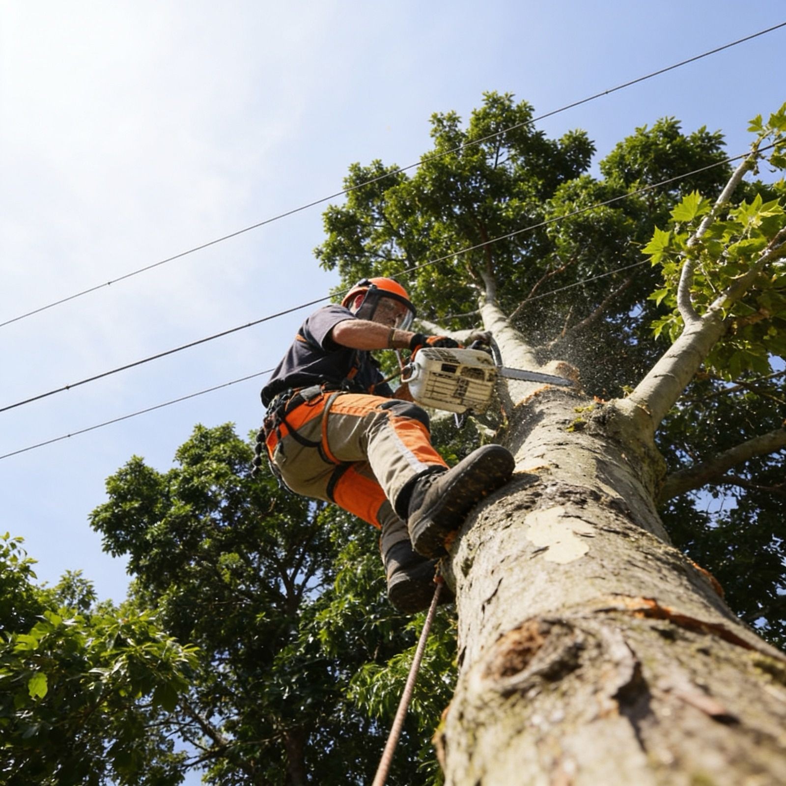 Poda emergencial de árvores altera trânsito e provoca interrupção de energia em São Fidélis 
