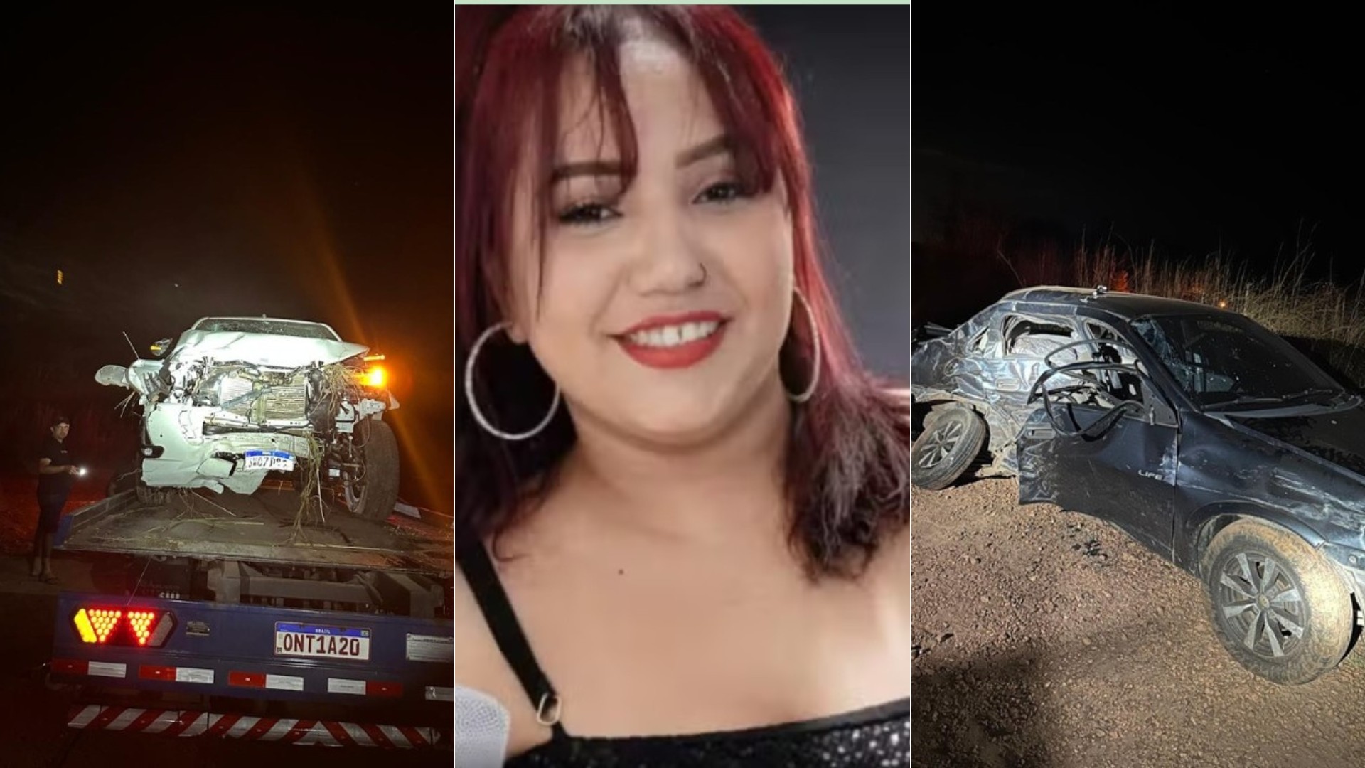 Hilux envolvida em acidente que matou cantora Jéssica Costa pertence a ex-prefeito de Caxias; ele não dirigia