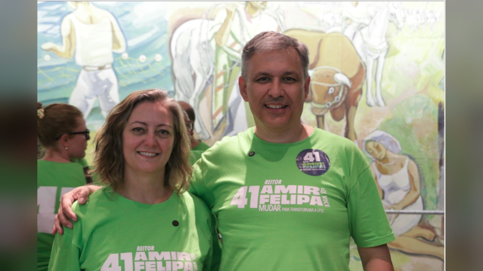 Amir e Felipa vencem consulta informal para a Reitoria da UFSC; entenda os próximos passos 