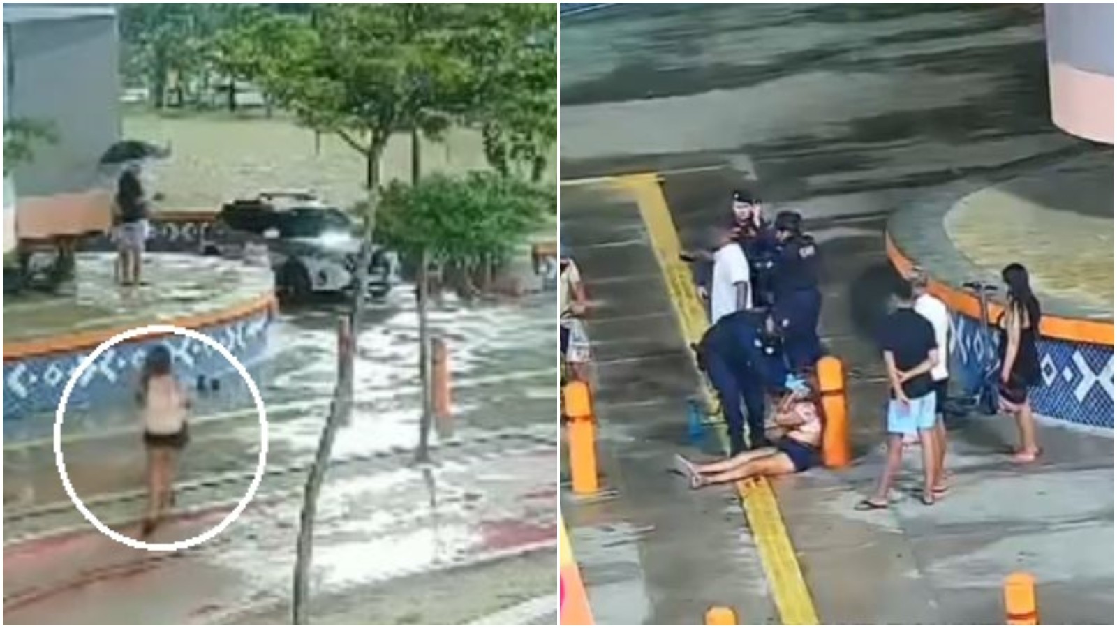 Mulher fere a cabeça após cair de patinete elétrico na Praia de Iracema; vídeo
