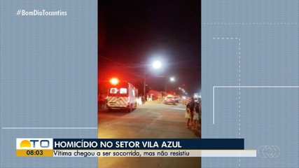 Homem é morto a tiros no Setor Vila Azul, em Araguaína
