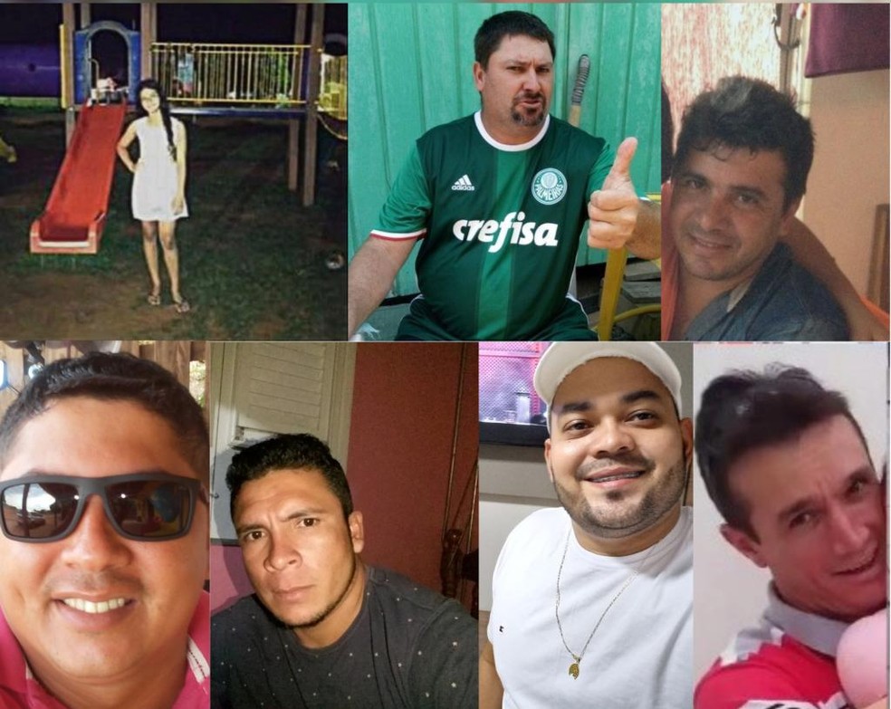 Vítimas foram mortas em um bar, em Sinop, a 503 km de Cuiabá, na tarde dessa quarta-feira (21).    — Foto: Reprodução 