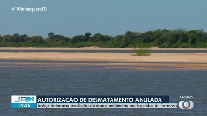 Autorização para desmatamento em fazendas de Formoso é anulada pela Justiça