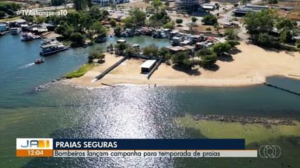 Bombeiros lançam operação Praias Seguras para evitar acidentes na Temporada de Praias