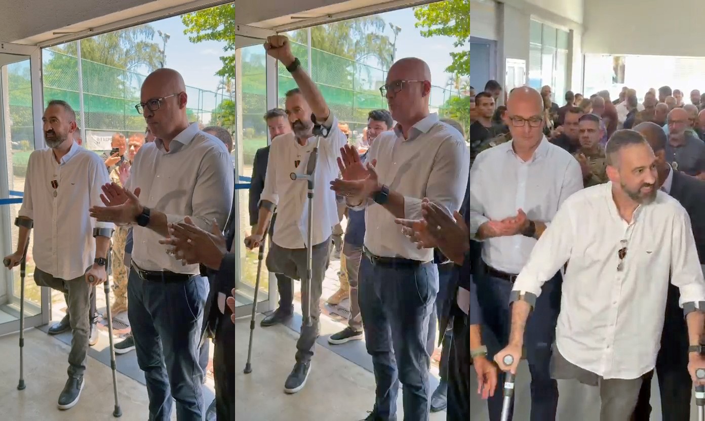 Delegado baleado em megaoperação no RJ retorna ao trabalho após 3 meses afastado