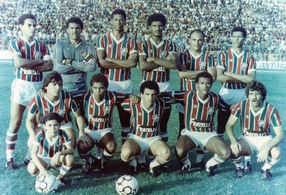 Paulo Roberto iniciou a carreira no Fluminense de Feira — Foto: Reprodução/redes sociais