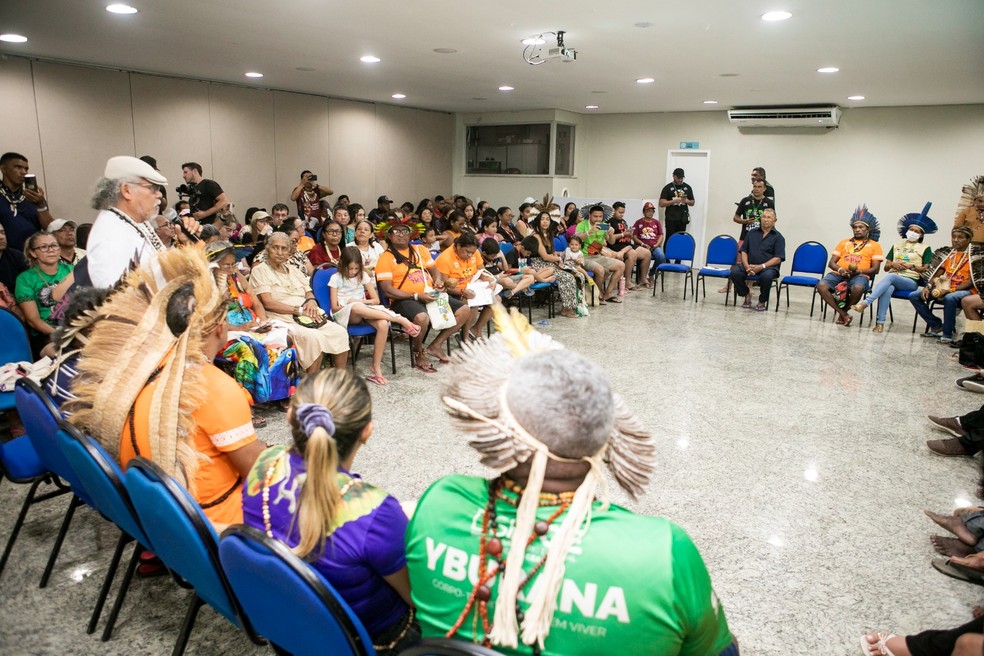 O povo Isú-Kariri integra iniciativas estaduais de preservação da memória, como o projeto Herança Nativa. — Foto: Divulgação/ Sesc Ceará.