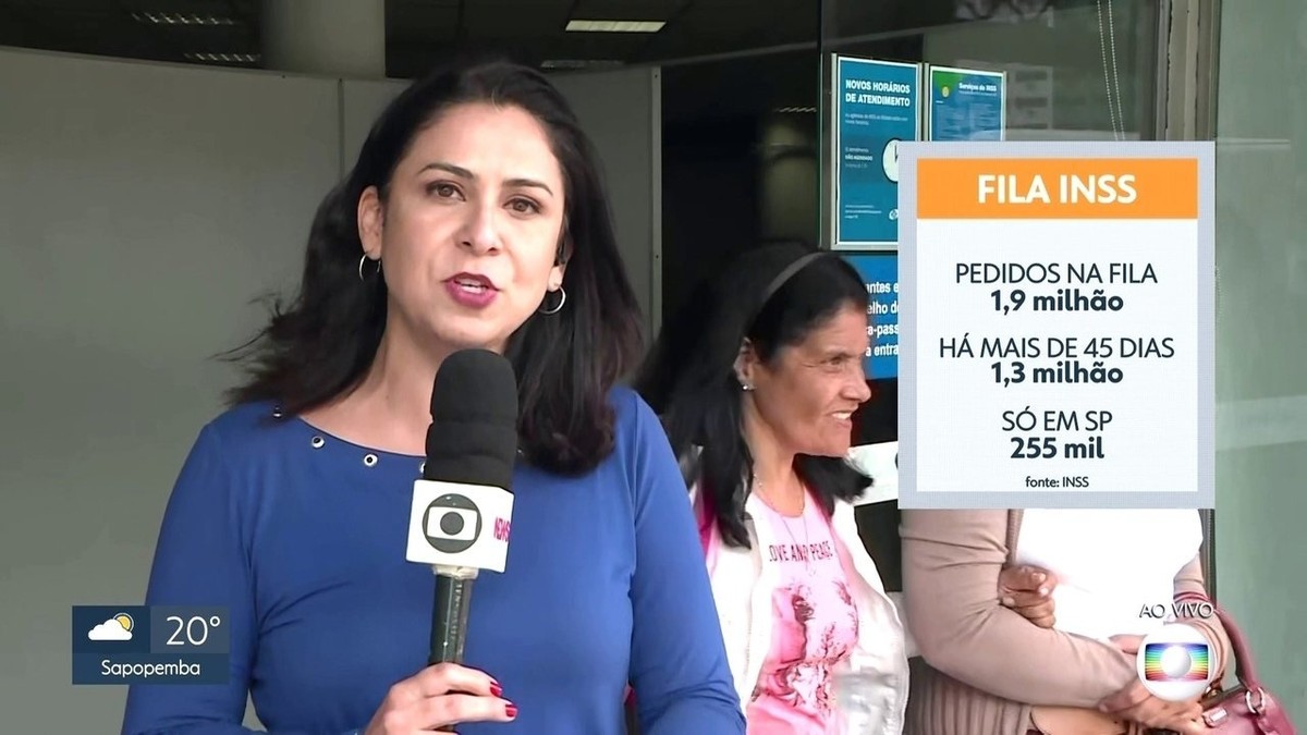 SP tem 255 mil pessoas esperando na fila do INSS há mais de 45 dias ...