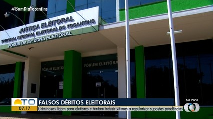 Criminosos aplicam golpe dos falsos débitos eleitorais