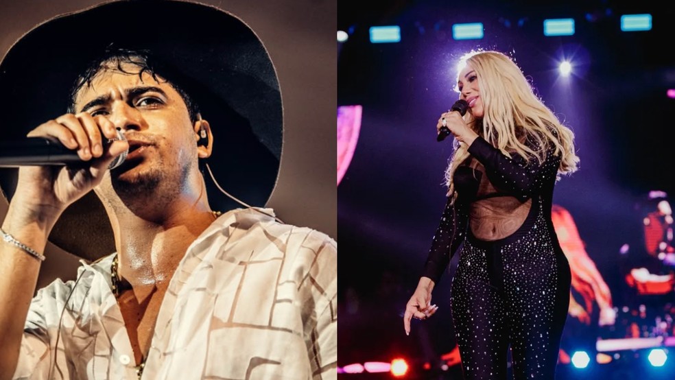 Aniversário de Fortaleza terá shows de Natanzinho Lima, Taty Girl e mais — Foto: Reprodução/Redes Sociais e Divulgação