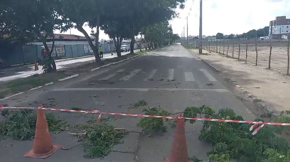 rua interditada gramame