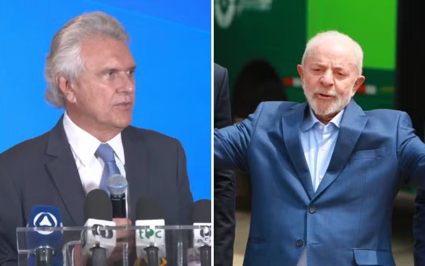 Caiado critica Lula ao falar sobre tarifaço de Trump: 'Afronta gratuitamente o governo americano'