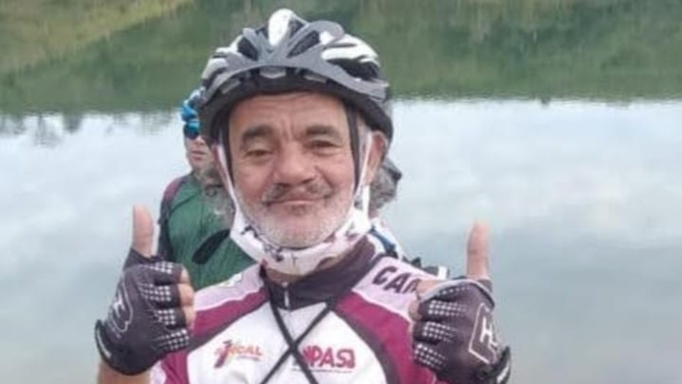 Catador de reciclveis do interior de SP viaja quase 3 mil km de bicicleta para ver o pai na Paraba: Muita saudade  Foto: Arquivo pessoal
