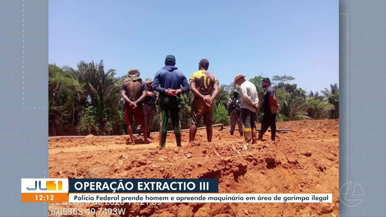 Operação contra garimpo ilegal prende dono de terra e destrói maquinários em Parauapebas, no PA