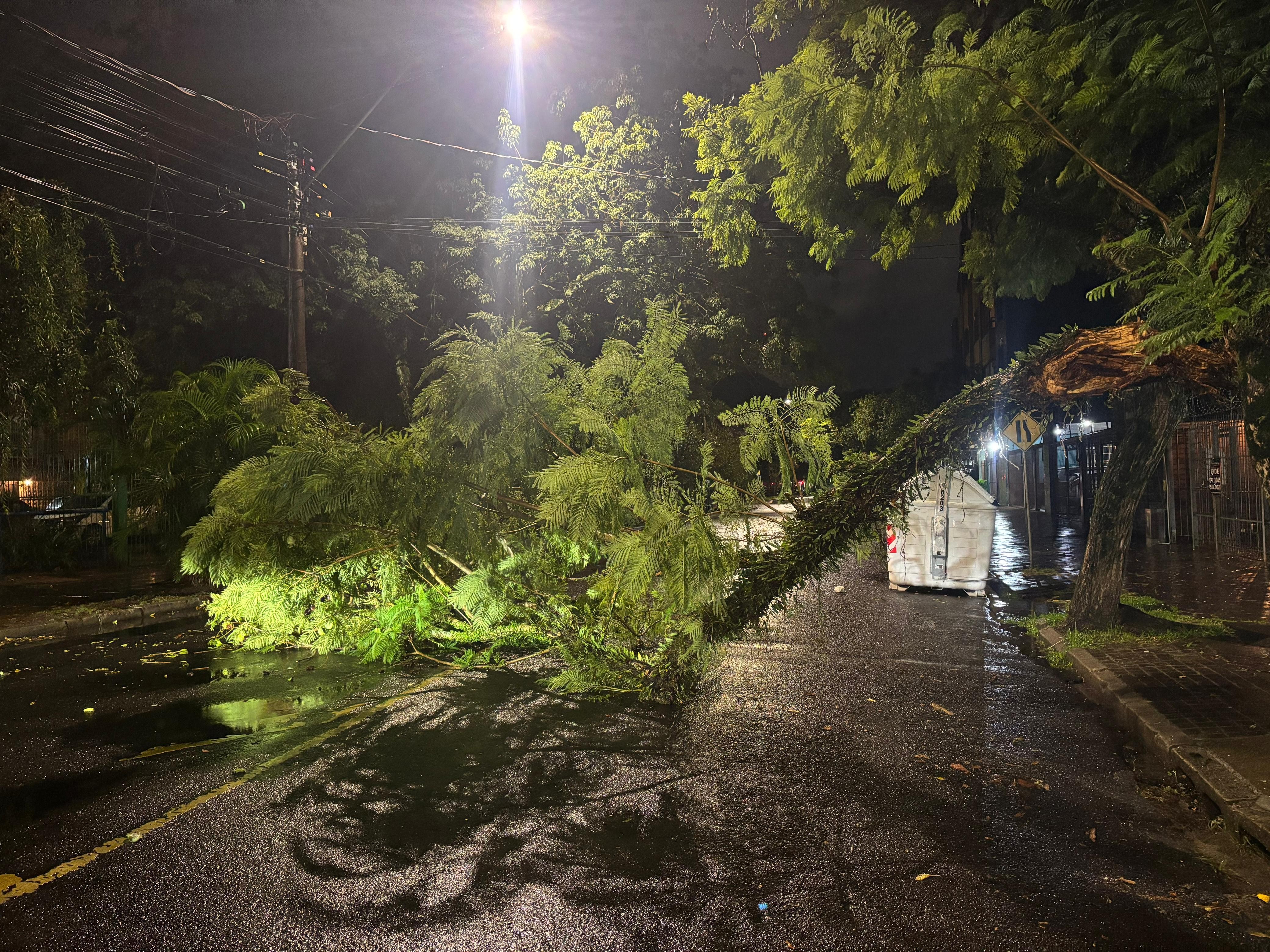 Temporal causa transtornos em cidades do Rio Grande do Sul