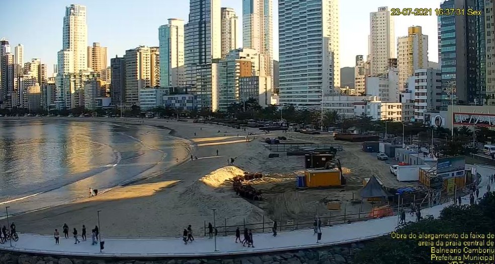 A Gazeta  Saiba detalhes da obra de ampliação da faixa de areia